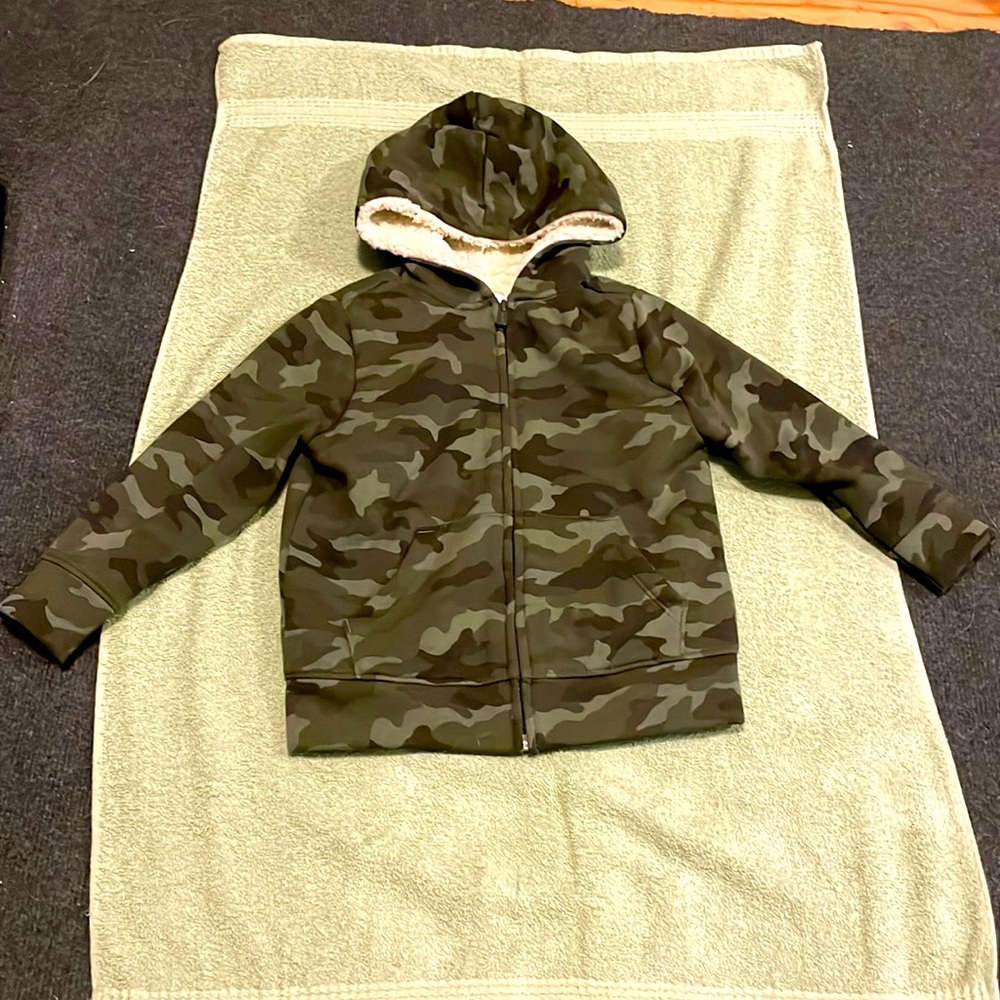 Boys 4T Camo hoodie